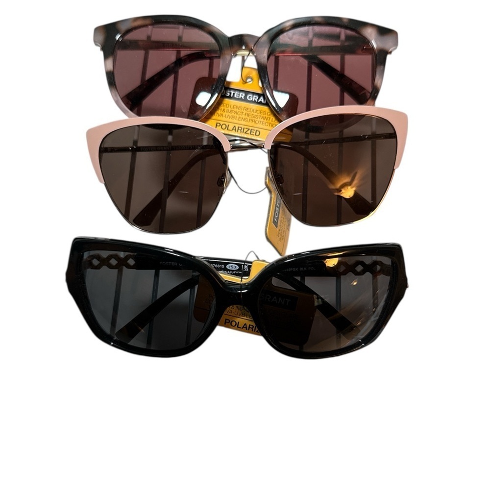 NEW! Robert Foster Woman’s Sunglasses Bundle Lot of 3